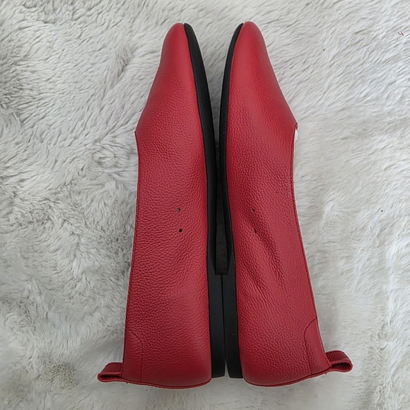 NEW Everlane The Day Glove Classic Red Leather Ballet Flat 8.5 - Picture 8 of 12